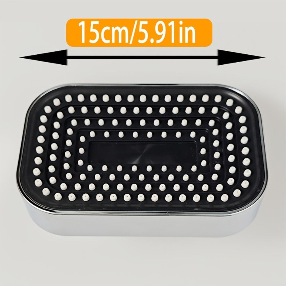 2-in-1 High Pressure Handheld Shower Head Set with Rain Showerhead – Long Hose T-Valve ABS Wall Mount Bathroom Upgrade - product image 6