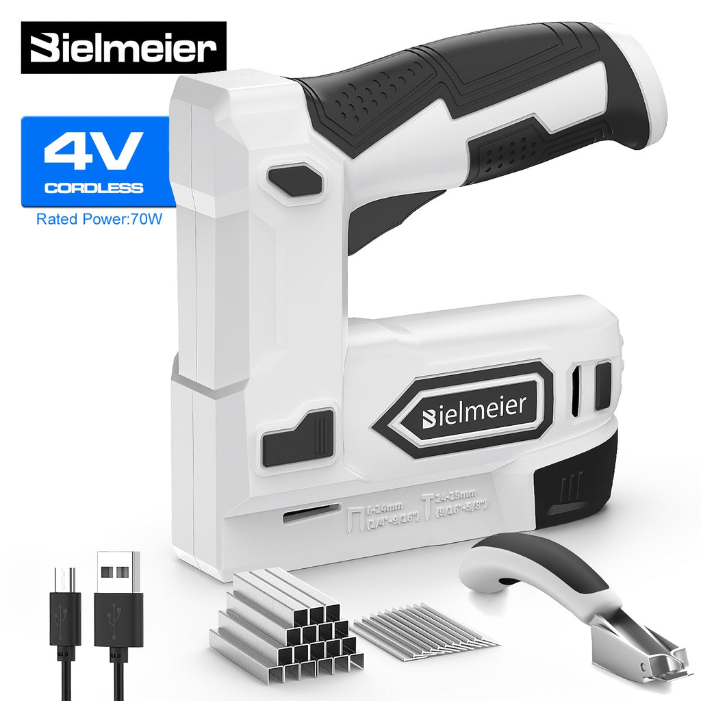 Bielmeier 20V/4V Cordless 2-in-1 Stapler/Nailer, Brad Nailer Without Compressor and Cord, Lightweight Design, with Safety Striker Guard, Battery&Charger - product image 15