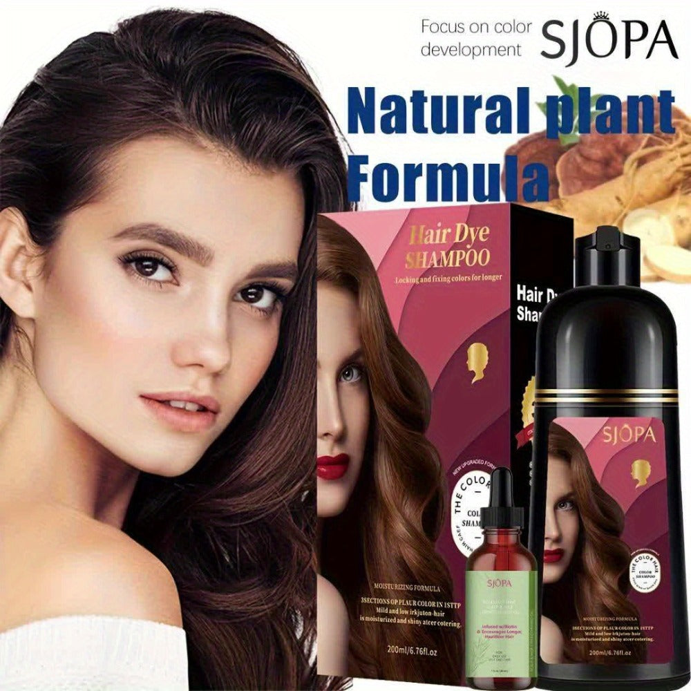 Hair Color Dyeing Shampoo 3-in-1 with Plant Squalane & Glycerin — Colors, Conditions & Cleanses in One Wash | No Developer Needed | 10 Shades | Easy At-Home Hair Coloring for Women - product image 19