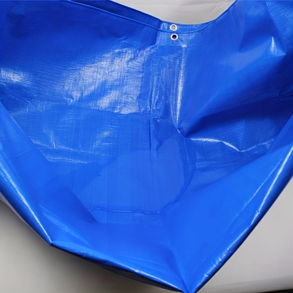 Heavy Duty Tarp Waterproof UV Resistant Tarpaulin – Thickened PE Double-Sided Blue Orange Rainproof Sun Shade Cover with Grommets & Rope for Outdoor Camping Garden Vehicle Boat Pro - product image 10