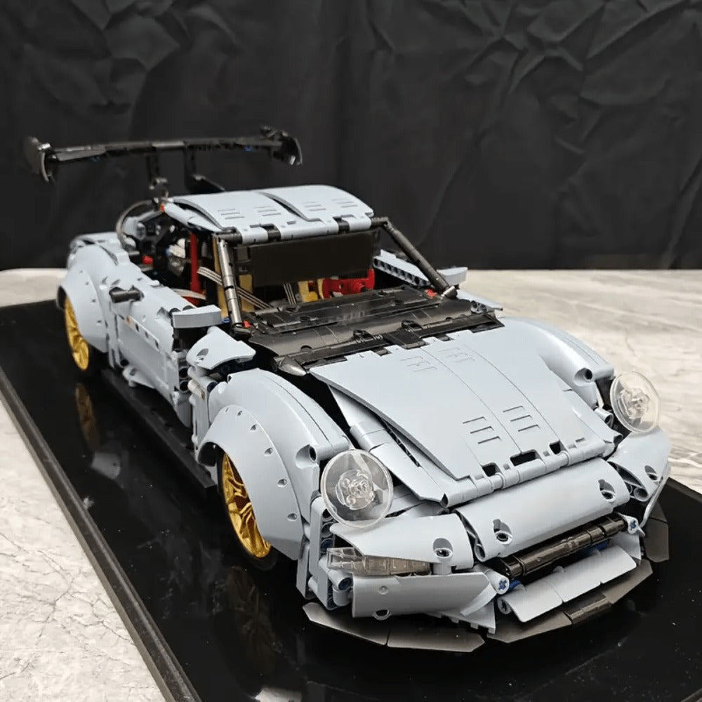 Misty Blue Model Kit Desktop Ornament & Room Decor, Cool Gift for Men, Car Enthusiasts, Valentine's Day Birthday Christmas (Set 1 / Set 2) – 2100PCS Lowrider - product image 19