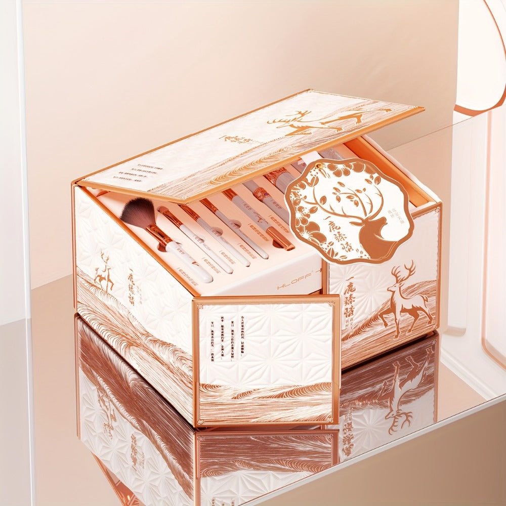 Luxury Makeup & Skincare Gift Set for Women – Complete All-in-One Cosmetic Kit with Beauty Tools, Plant-Based Squalane, Elegant Rose Gold Box, Birthday Christmas Valentine Gift for - product image 12