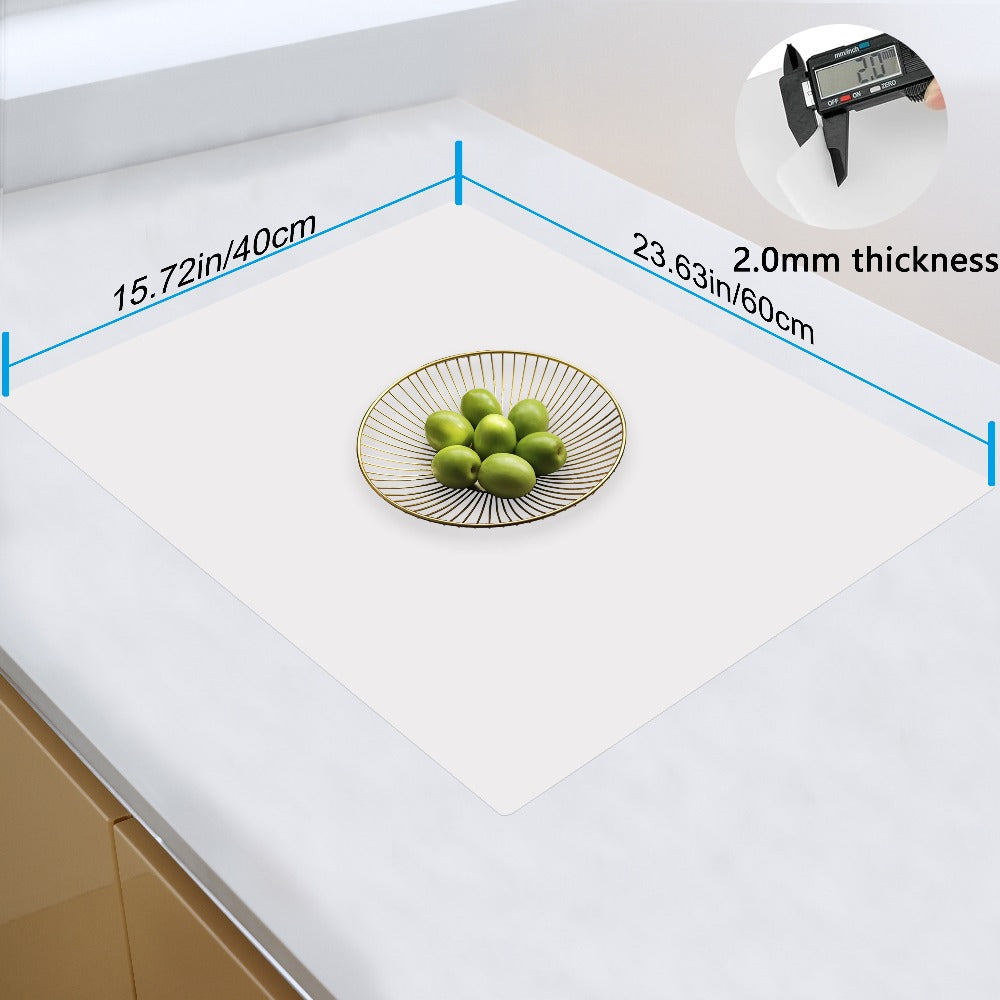 Extra Large Silicone Mat for Kitchen Counter – Nonslip Heat Resistant Countertop Protector, Nonstick Waterproof Craft Mat & Placemat, Multiple Sizes & Colors - product image 23