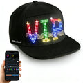 Programmable LED Hat with APP Control | Custom Text, Animation & Graffiti Display, USB Rechargeable, Adjustable Fit for Men & Women, Glowing Light-Up Cap for - product image 2