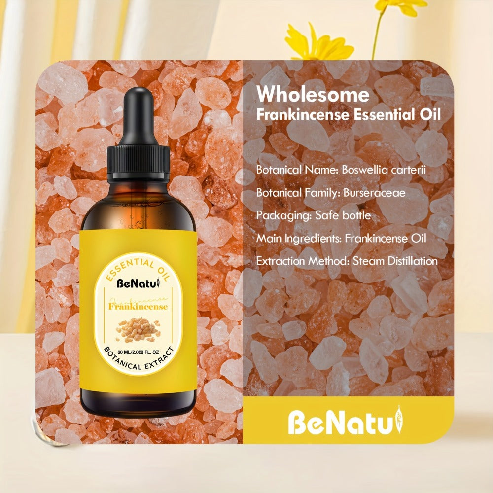 Essential Oil for Diffuser & Humidifier – Frankincense, Argan & Jojoba Oil, Long-Lasting Woody Warm Resin Aroma for Home, Hotel & Room Decor, Candle Making & Aromatherapy, 4.06oz N - product image 14