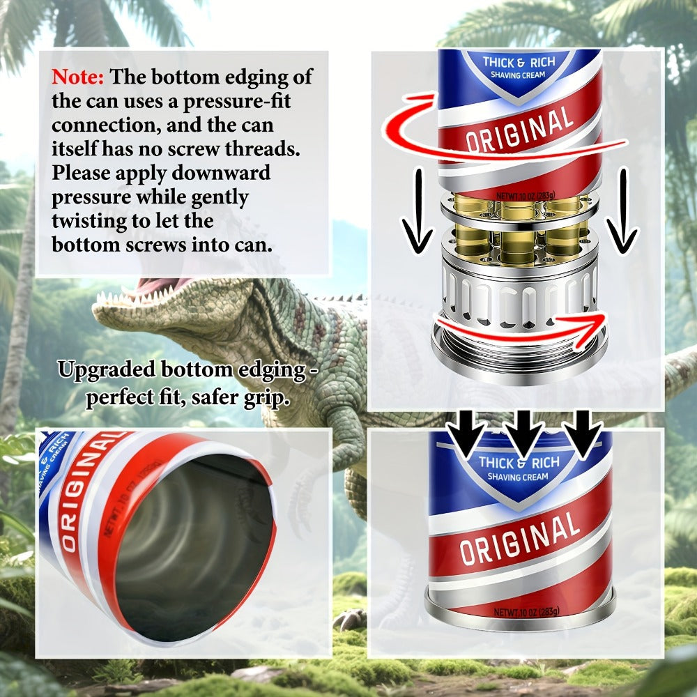 Dinosaur DNA Cryo Canister with Pop-Up Test Tube Rack - 10 DNA Sample Tubes, Movie Prop Replica, Collectible Dinosaur Gift for Fans & Collectors, Themed Party Tabletop Decor, Chris - product image 5