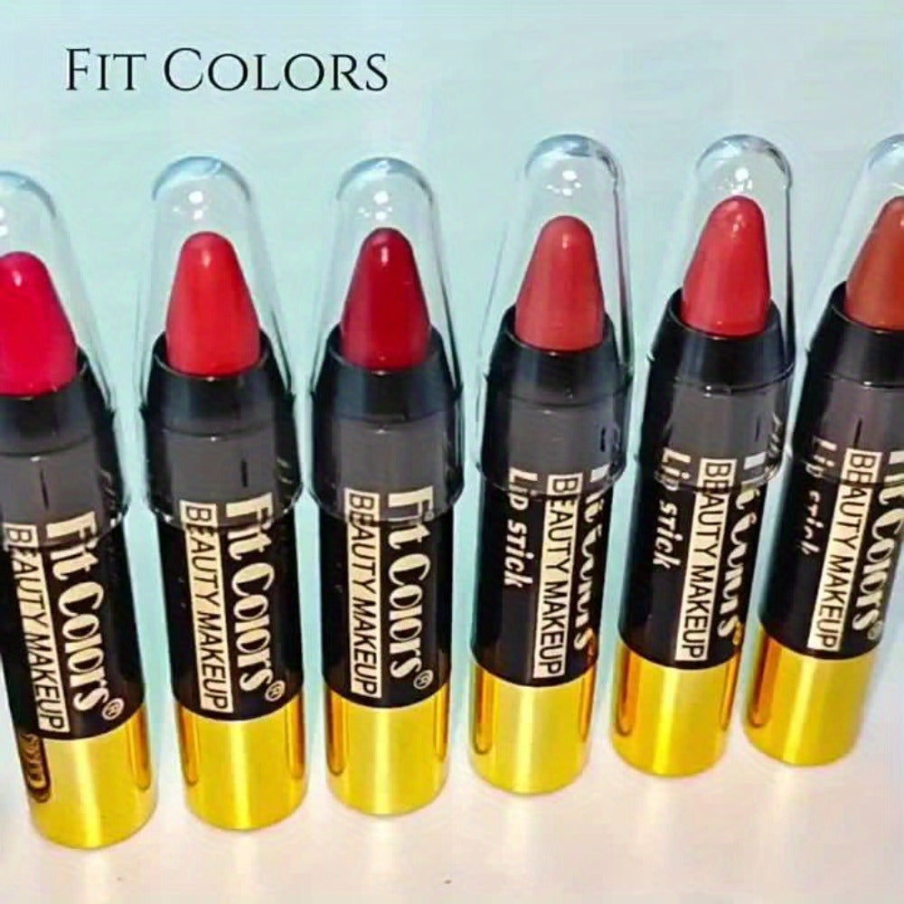 Glossy Crayon Lipstick Set 6 Pack Moisturizing Long-Lasting Nourishing Lip Color – Easy Apply Lip Crayon for Women Girls All Skin Types Versatile Shades Everyday Date Night - product image 8