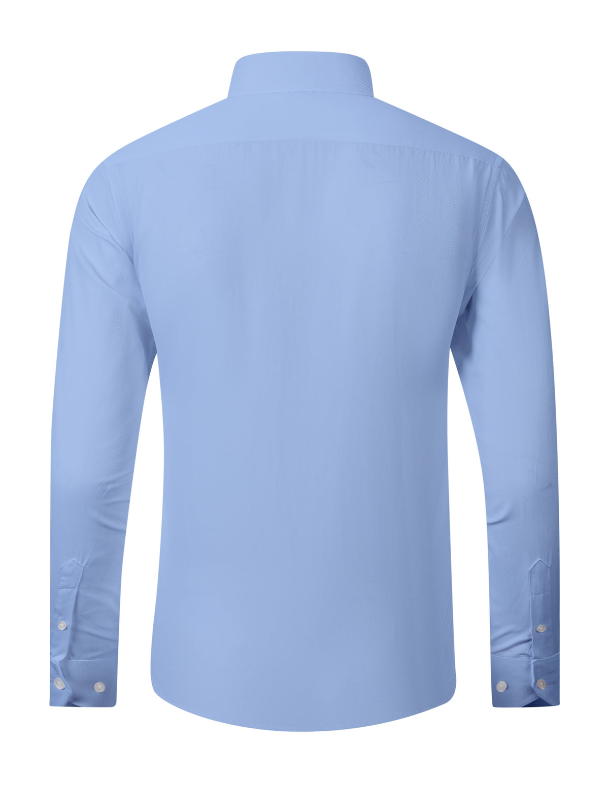 4pcs Men's Stretch Long Sleeve Dress Shirts - Professional Business Casual Blouses with Classic Collar, Solid Color, Comfortable & Stylish for Office - product image 4