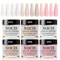 Acrylic Nail Powder Set 6 Colors - Nude Pink White Polymer Powder for 3D Nail Sculptures French Extensions Carving Crystal Professional Nail Art Kit - product image 12