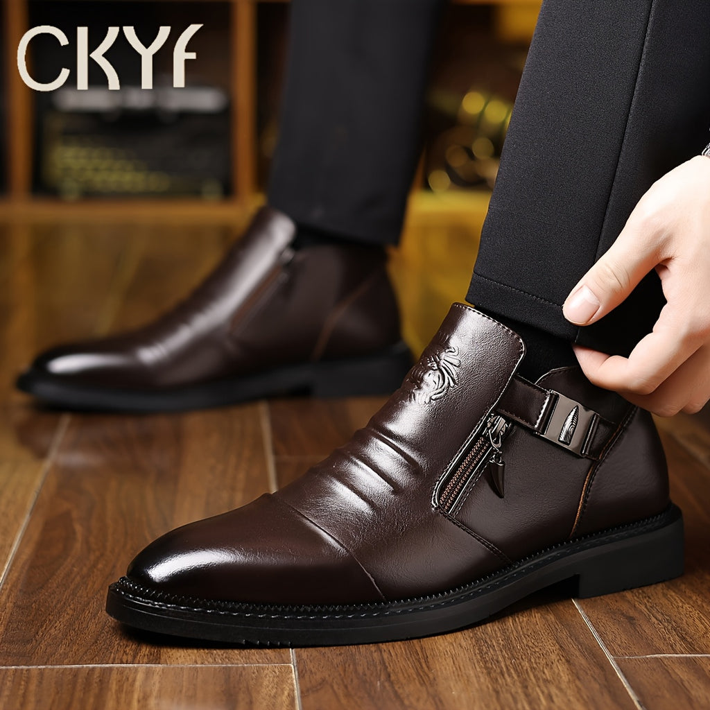Embossed Casual Men's Ankle Boot - product image 7