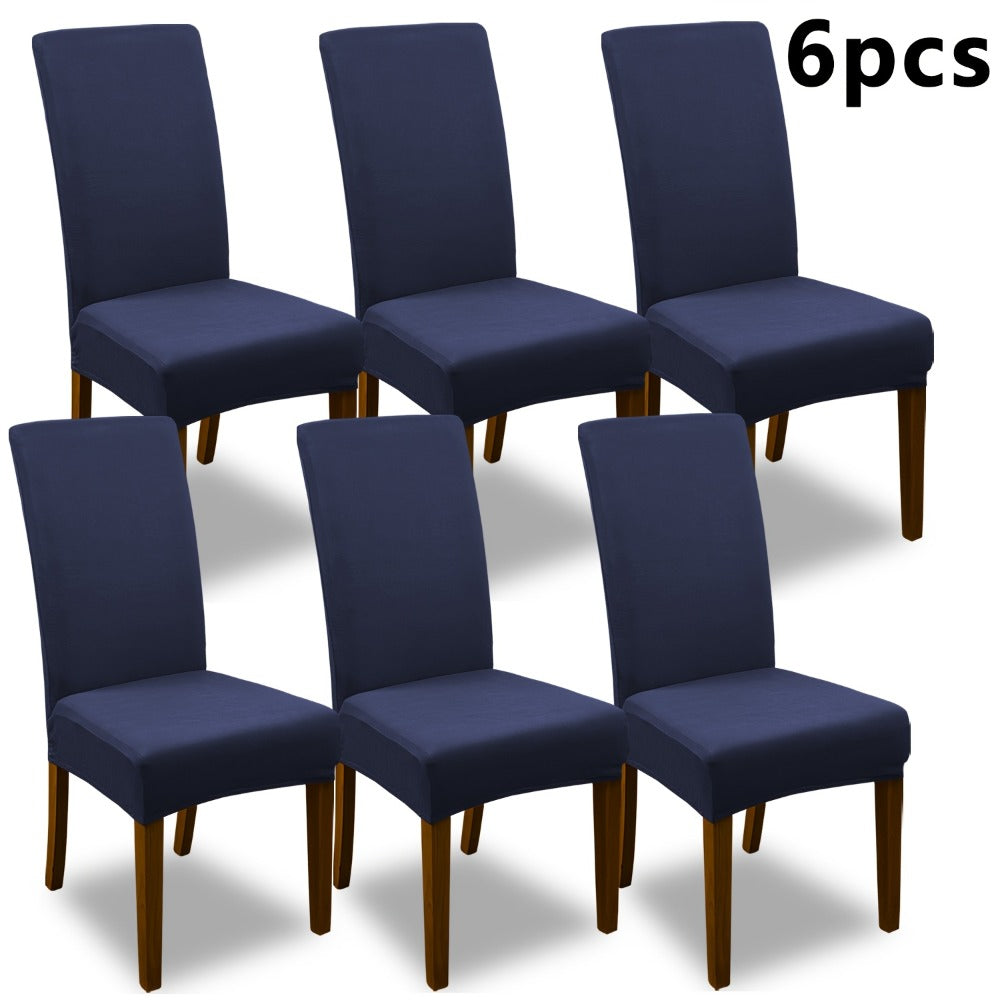 Stretch Dining Chair Covers Set | Elastic Jacquard Slipcovers for Dining Room Kitchen Wedding Office, 4pcs or 6pcs, 9 Colors, Washable Furniture Protector - product image 24