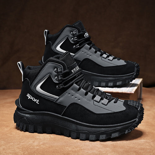 1 Pair Men's Low-Top Training Shoes - Breathable, Comfort for Walking, Running, Travel & Casual Wear, Comfy Shoes, Sleek Sporty Design, Textured Fabric Upper - product image 2