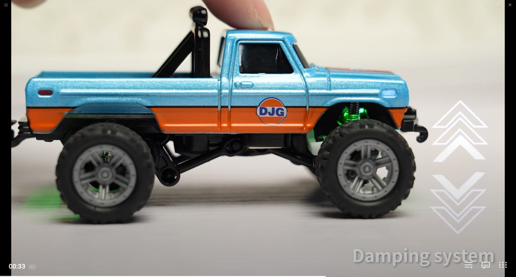 RC Off-Road Car with Alloy Body & Shock-Absorbing Chassis – Christmas Birthday Gift for Kids Teens – Remote Control Car for Boys Indoor Outdoor Racing Metal - product image 19