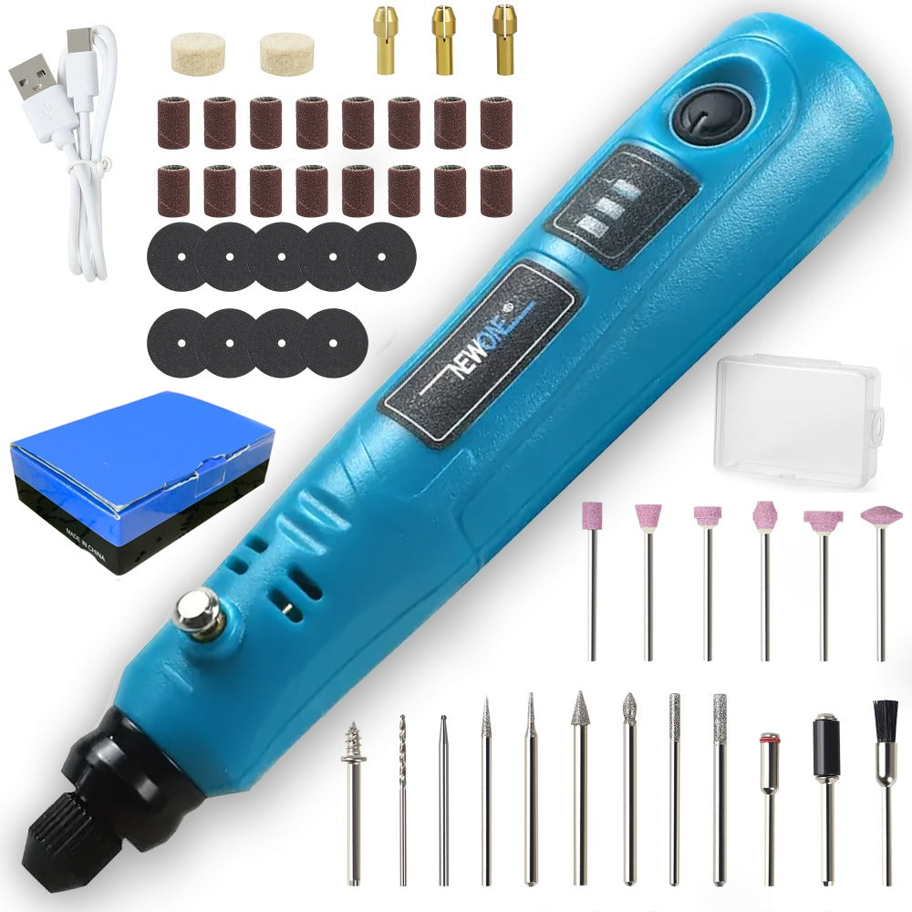 Cordless Rotary Tool Kit 3.6V USB Charging – Sanding Polishing Drilling Engraving Multi-Purpose Power Tool for Home Workshop Hobbyists 25/53/86 Pcs - product image 3