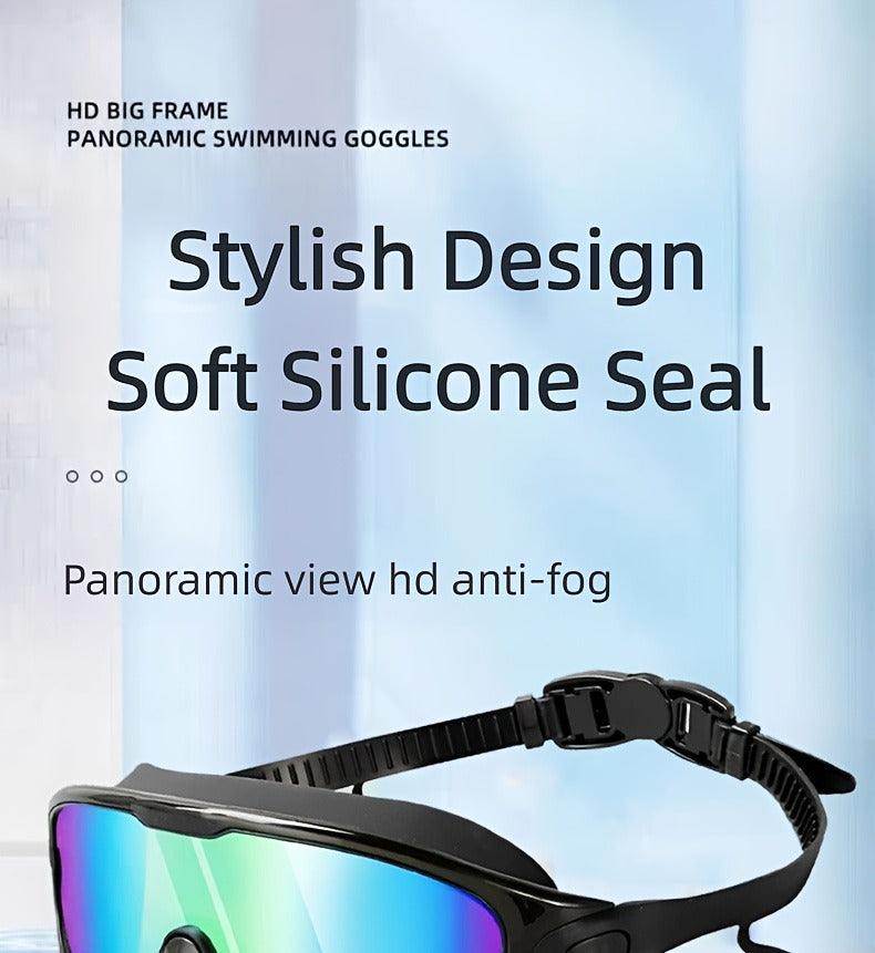 Anti-Fog Swimming Goggles Set | UV Protection, Earplugs & Nose Clip - product image 13