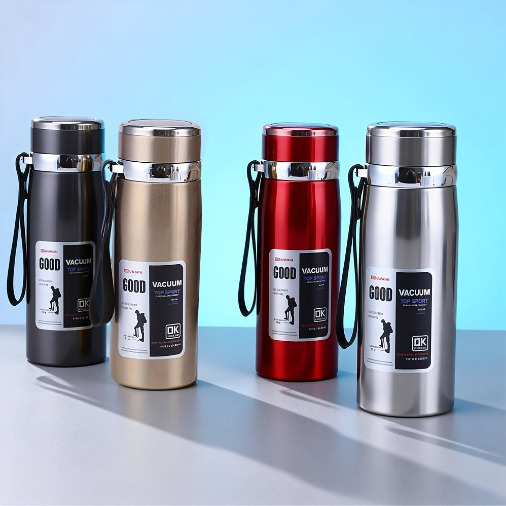 Double Wall Vacuum Flask with Leak-Proof Lid, Wide Mouth, Keeps Drinks Hot & Cold All Day for Camping, Hiking & Travel – Insulated Water Bottle 1000ml 316 - product image 10