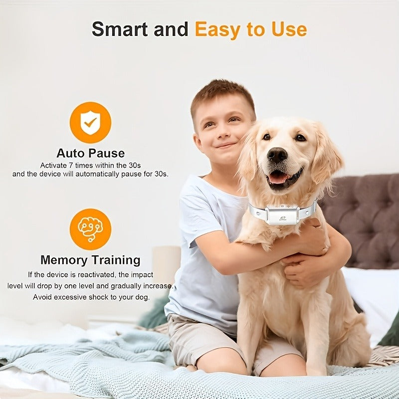 Anti-Barking Training Collar with 3 Sensitivity & 7 Intensity Levels, Beep & Vibration Modes for Small, Medium & Large Dogs – Bark Collar for Dogs - product image 10