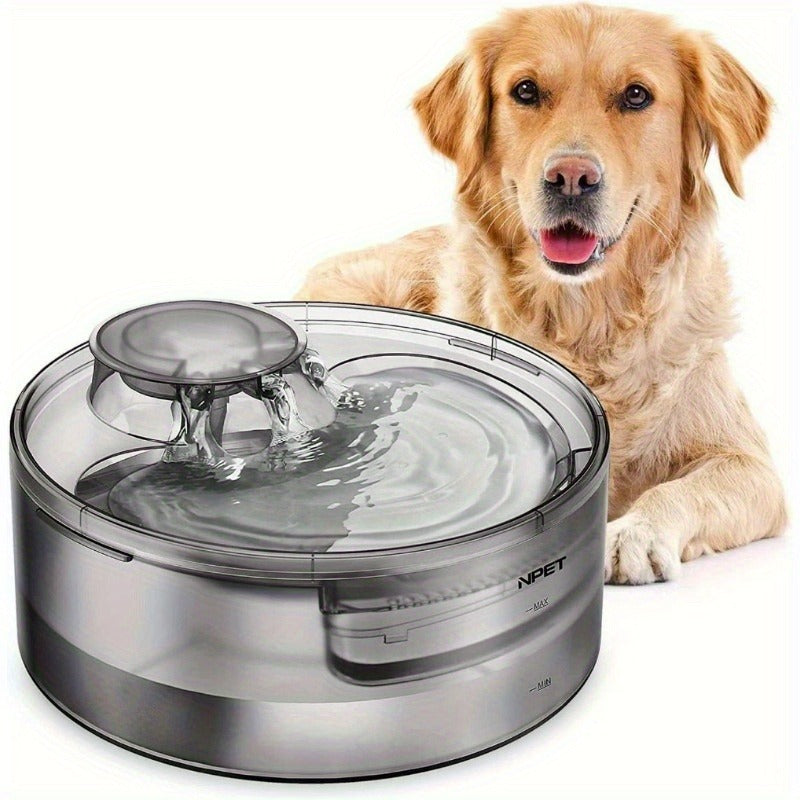 Automatic Pet Water Dispenser Triple Filtration with Splatter Guard & Cleaning Kit for Large Dogs & Multiple Pets 1.3Gal or 2Gal Options – Dog Water Fountain 2 - product image 8