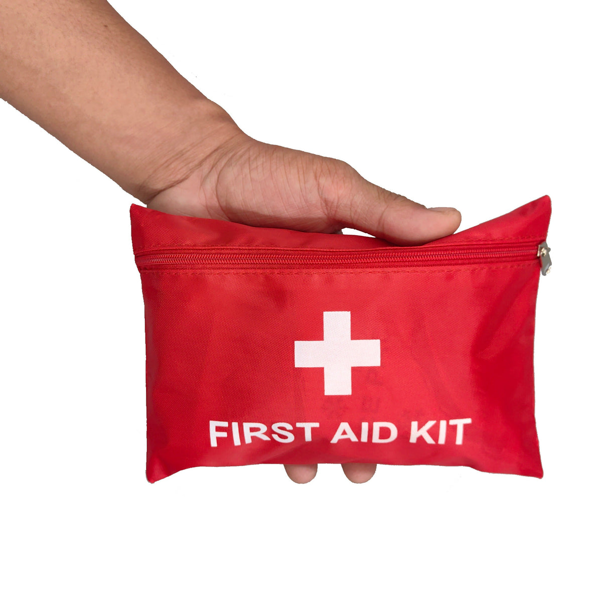 First Aid Bag 16-Pack | Empty Water-Resistant Nylon Pouch with Full-Open Zipper & Cross Symbol, Lightweight Travel-friendly Medical Bag for Home, Car, Office - product image 10
