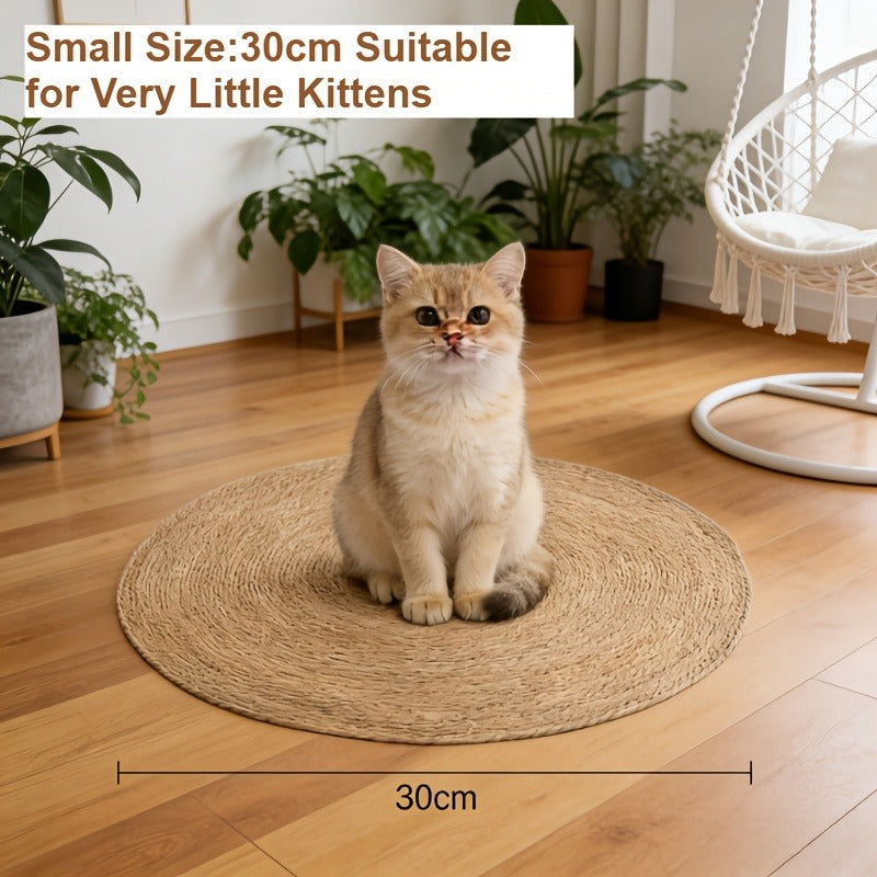 Universal Anti-Scratch Claw Cover for Cats & Dogs, Furniture Protector Pad for Sofa, Couch & Chair, 13.78" or 15.74" Square – Sisal Sofa Protector Cat Scratch - product image 10