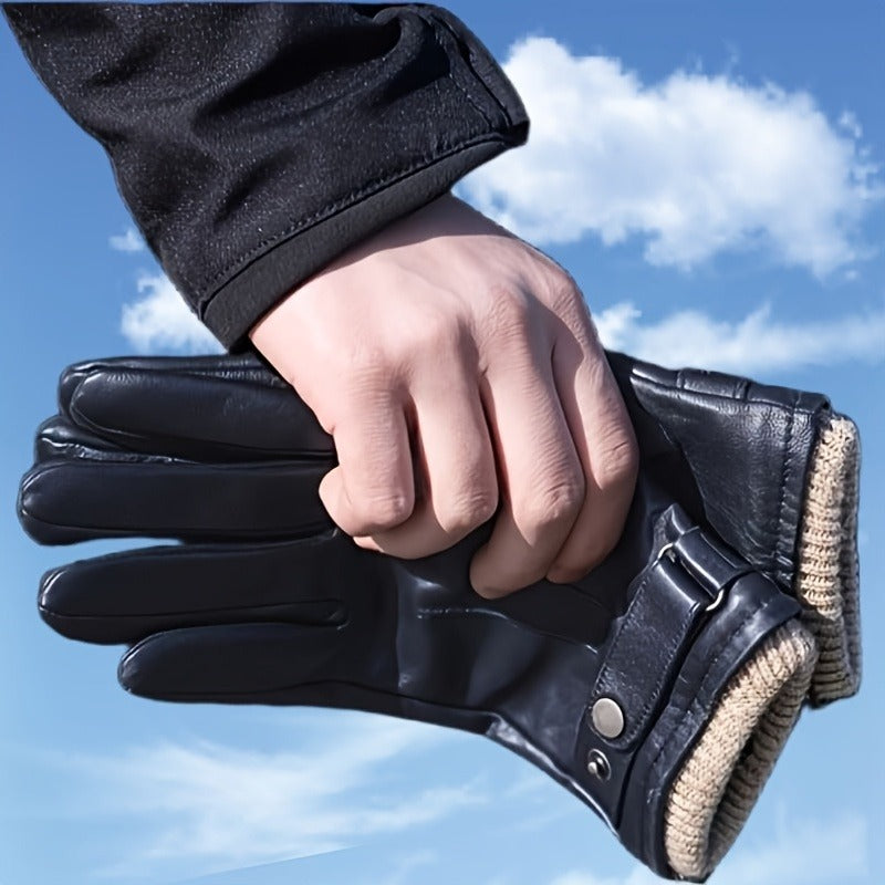 Thermal Ski Riding Cycling Driving Cold-Proof Touchscreen Warm Gloves for Outdoor Sports – Waterproof Winter Gloves for Men - product image 10