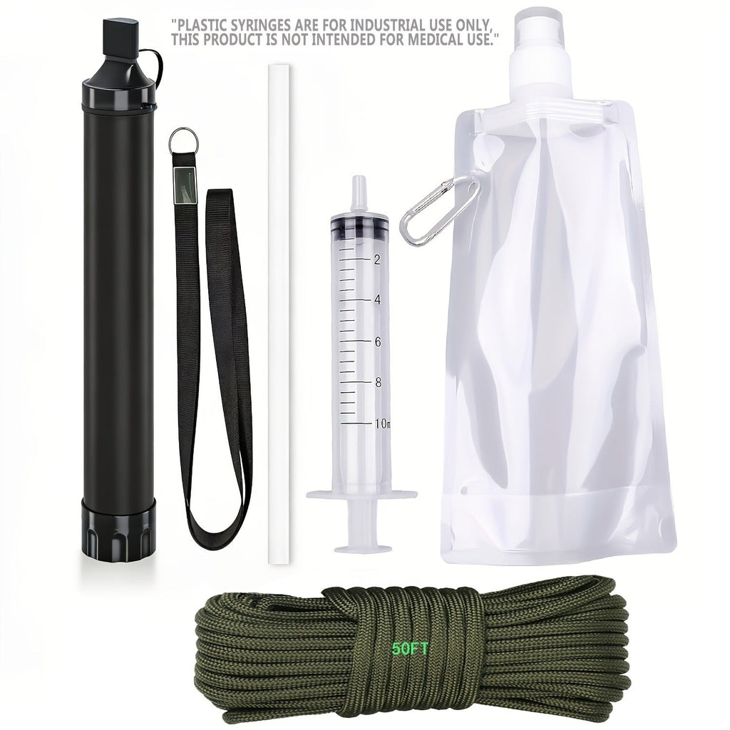 0.2 Micron Filtration, Filters Up to 10000 Gallons, BPA-Free Survival Water Purifier | Portable Water Filter Straw for Camping, Hiking & Backpacking - product image 19