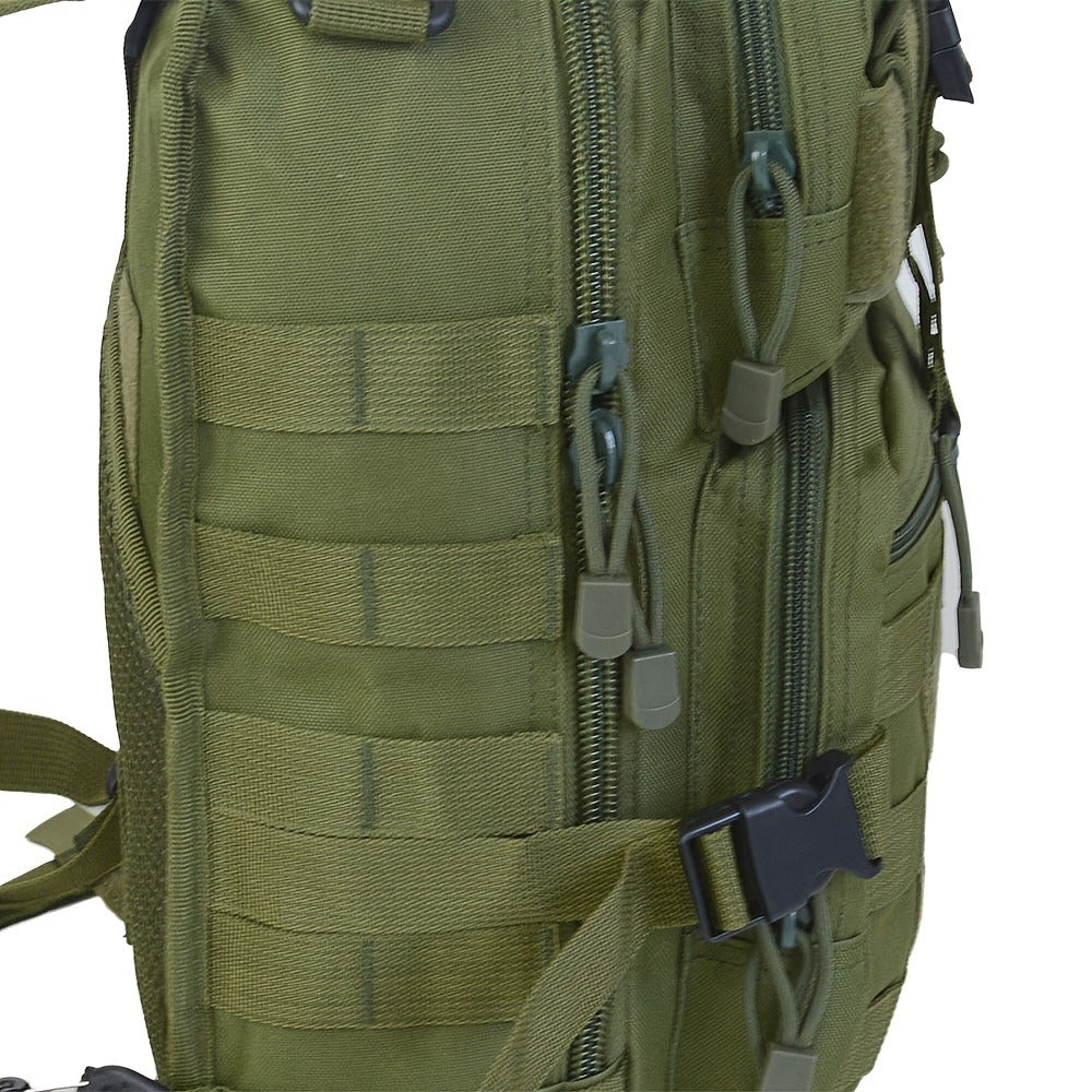 Single Shoulder Crossbody Sling Pack for Hiking, Patrol & Outdoor EDC, Adjustable Strap, Multi-Pocket – Tactical Chest Bag - product image 11