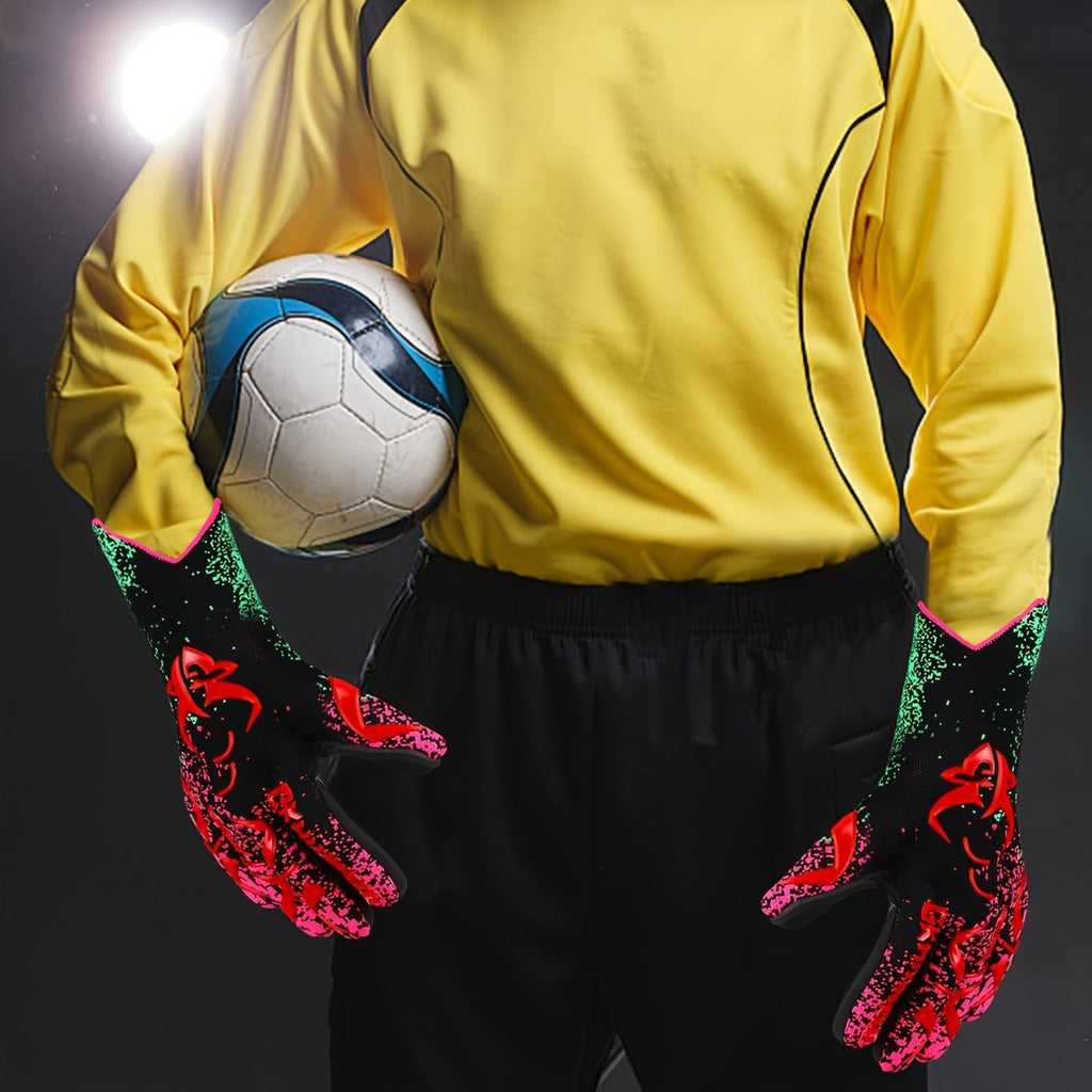 Soccer Goalkeeper Gloves Strong Grip Breathable Sizes 6-10 with Carry Bag for Everyday Use - product image 11