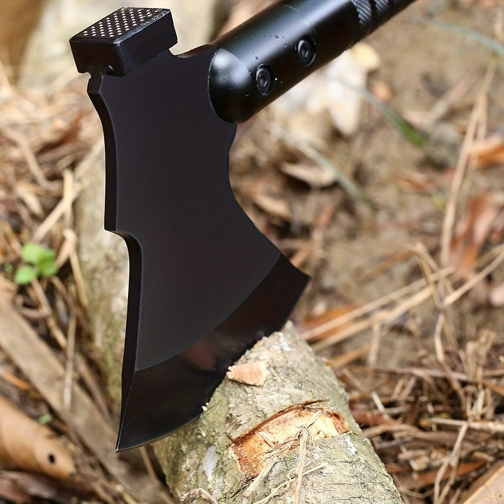 Survival Hatchet Camping Axe Multitool Folding Axe with Hammer Magnesium Fire Starter Flint Rod Emergency Breaching Tool for Camping Hiking Off-Road Outdoor - product image 13