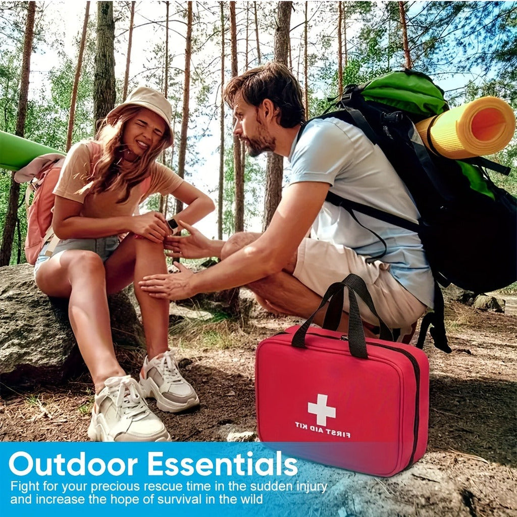 338 Piece First Aid Kit Waterproof Space-saving Trauma Kit Home Car Camping - product image 8