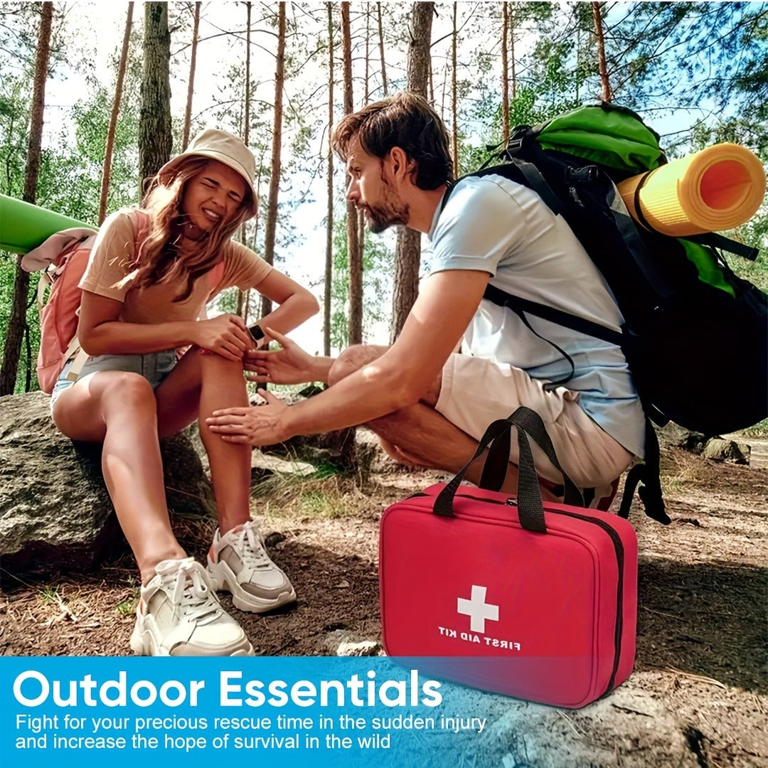 338 Piece First Aid Kit Waterproof Space-saving Trauma Kit Home Car Camping - product image 8