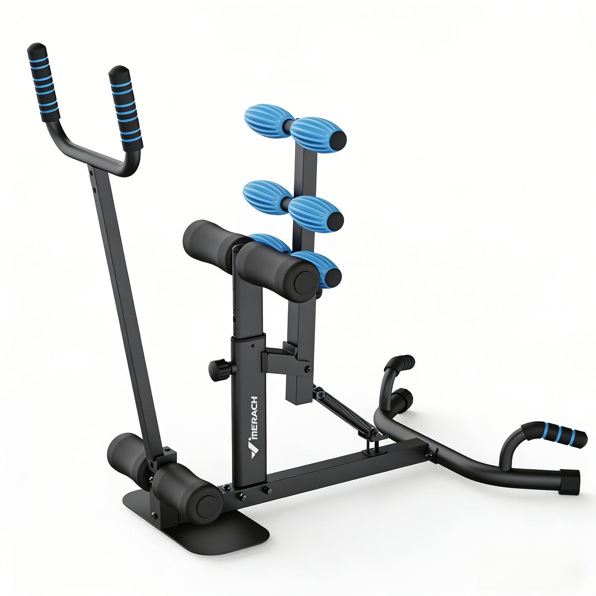 Adjustable Core & Leg Exercise Equipment, Push-Up Workout Machine for Women, Home Gym Strength Training – Glute Trainer Deep Squat Machine