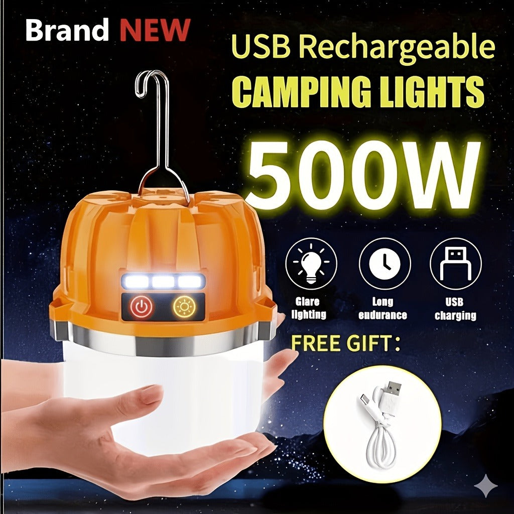 Rechargeable LED Camping Lantern with Power Bank USB Outdoor Hanging Tent Light Built-in Battery Emergency Lamp for Camping BBQ Hiking Patio Backpacking - product image 6
