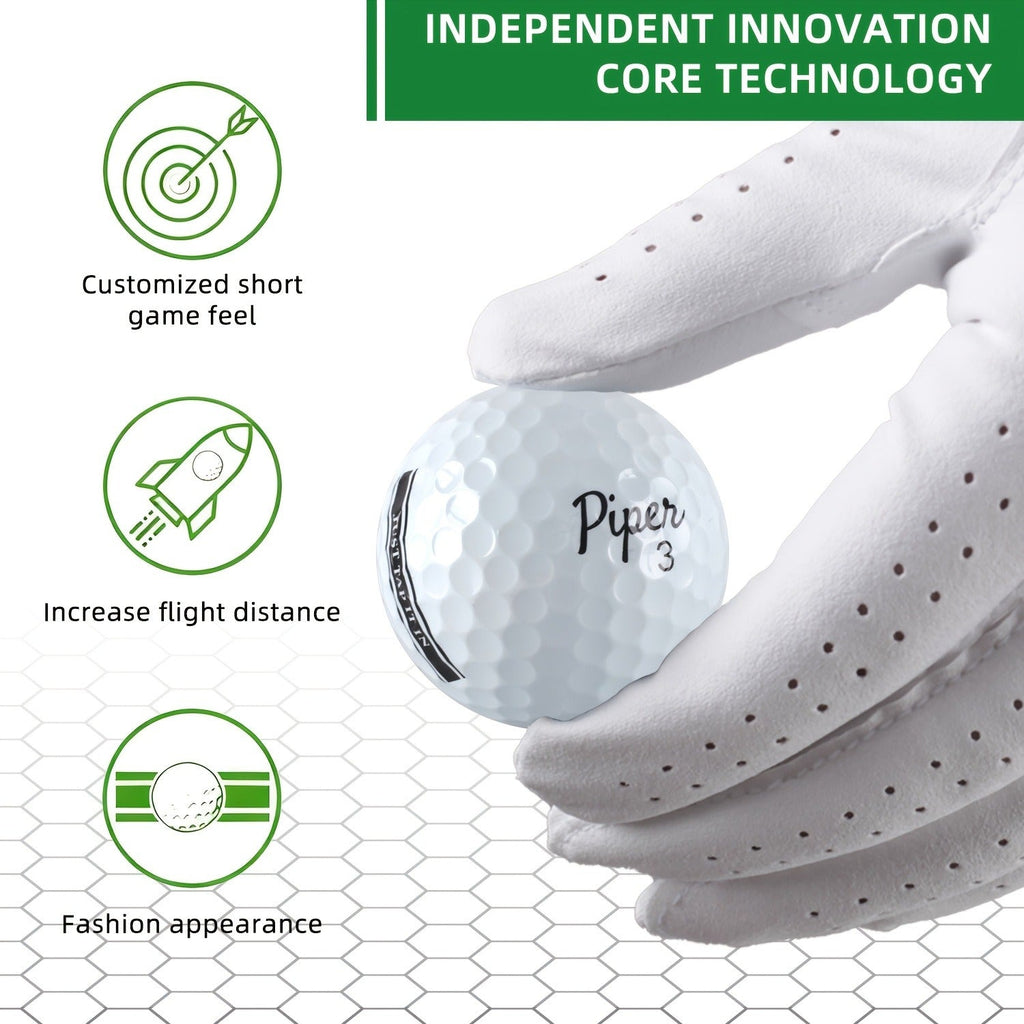 Golf Balls 3-Ply PU Cover with Soft Feel & High Visibility Colors – Professional Distance Golf Ball for Competitive Play and Training – Ideal for Adult Golfers - product image 10