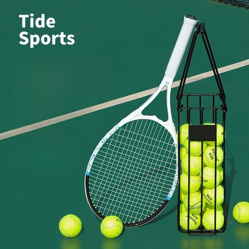 Tennis Ball Picker Up Tube | Stainless Steel Quick-Release Portable Ball Retriever for Tennis Pickleball Training, No-Bend Ball Collector Hopper for Court Home - product image 9