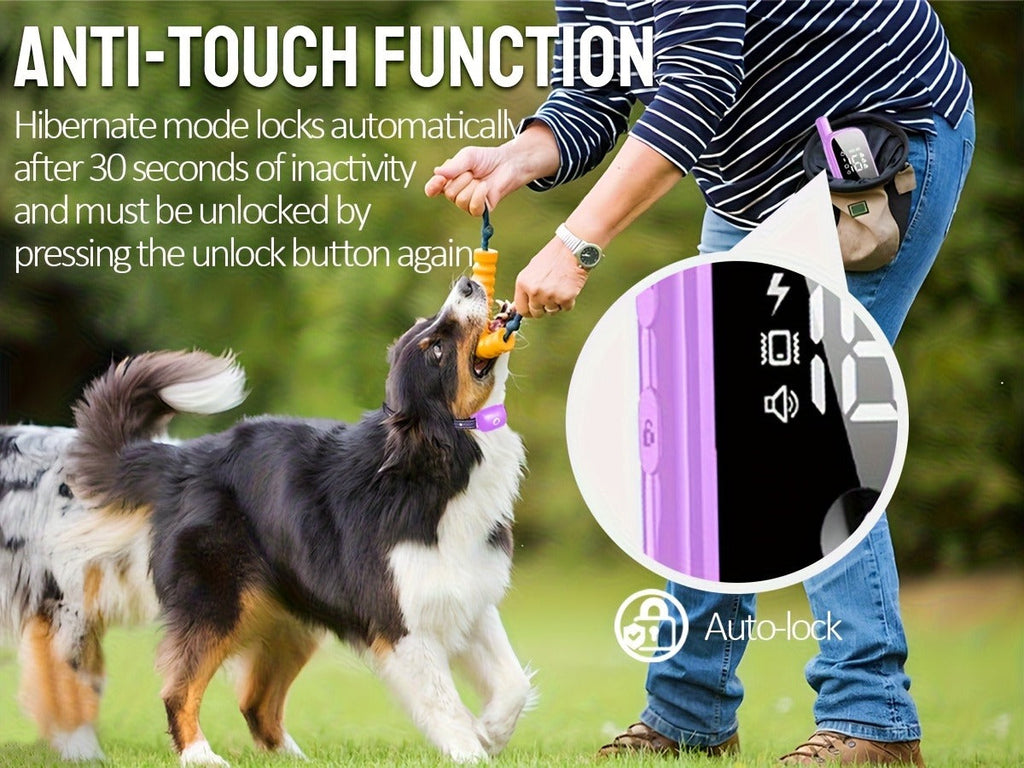 Dog Training Collar with Remote – Rechargeable E-Collar with 2600Ft Range, Beep, Vibration & Shock Modes, Security Lock – 1, 2 or 3 Dog Sets - product image 14