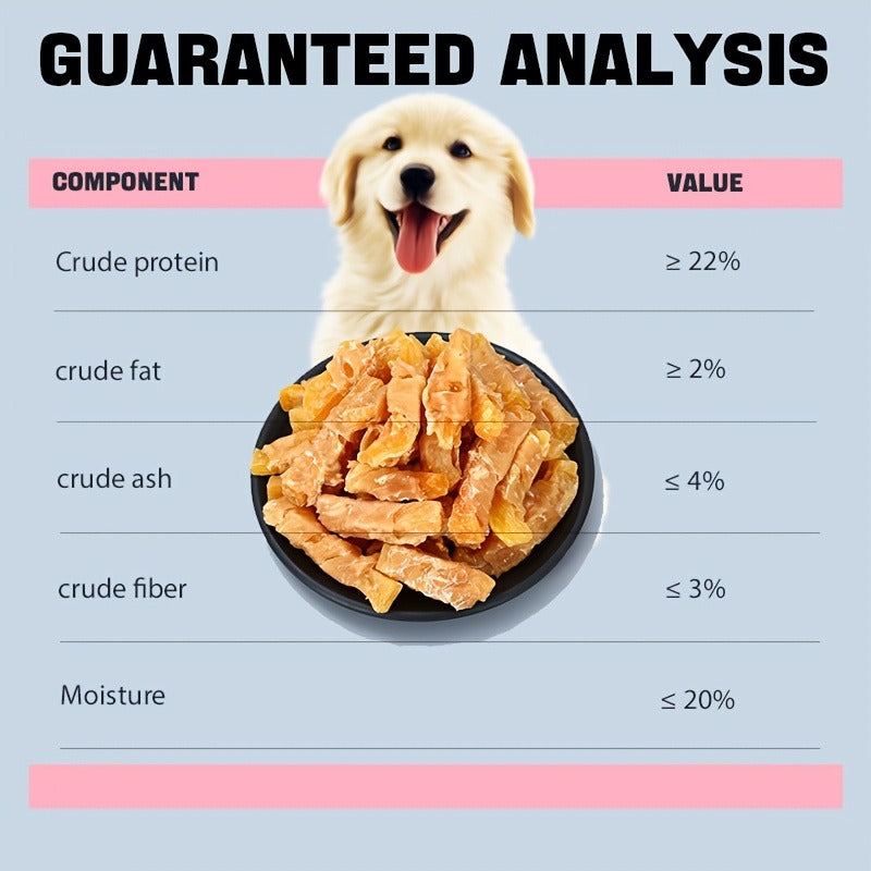 Chicken & Duck Wrapped Dried Sweet Potato, Natural High Protein Easy to Digest, Training Reward Snacks for Small Medium Large Dogs, 150g & 200g | Sweet Potato - product image 7