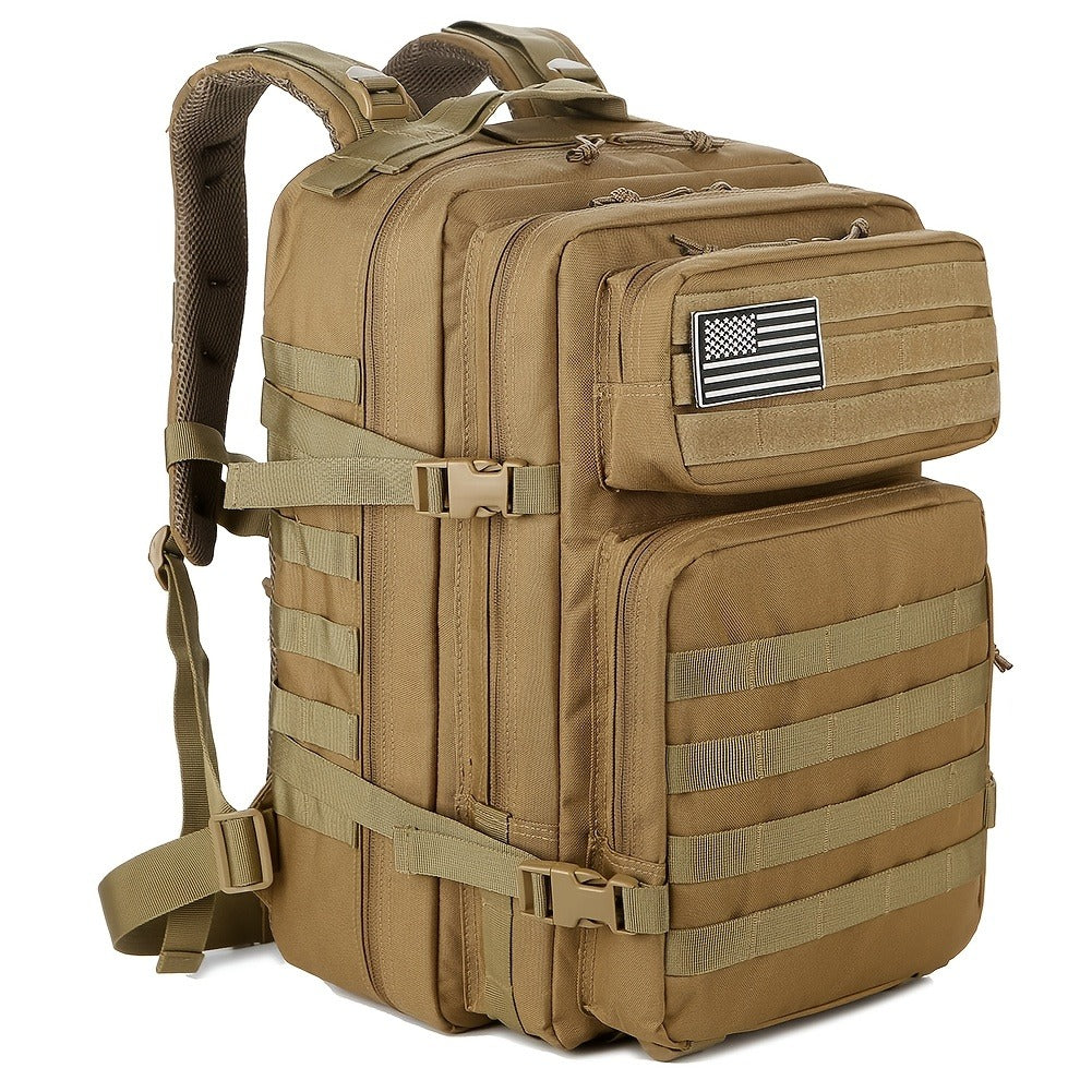 Tactical Backpack 45L | Military Rucksack for Men Women Hiking Camping Emergency 3-Day Bug Out Bag