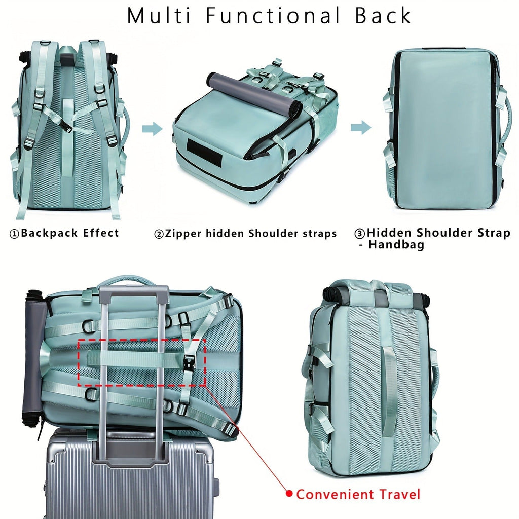 Waterproof Soft Shell Daypack for Men & Women, Multi-Functional Travel Rucksack for Business, College & Daily Commute, Multiple Colors Available – Large - product image 18