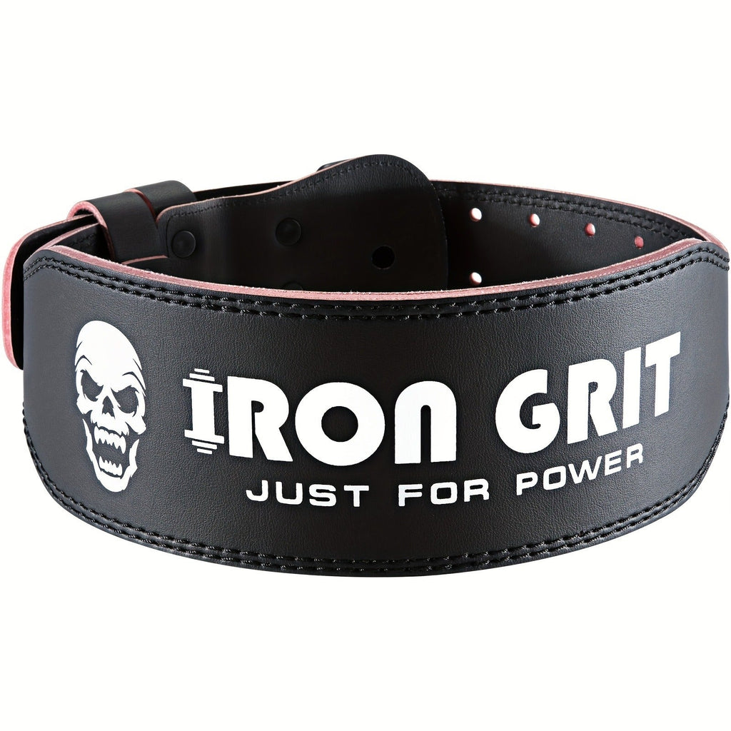 Men's Weight Training Protective Gear M & L | Weightlifting Belt Cowhide Leather Lumbar Support for Powerlifting, Squats & Deadlifts - product image 8