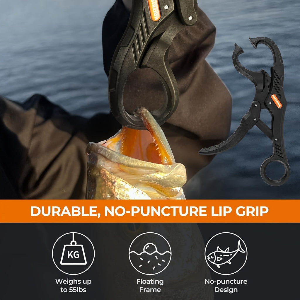 Fishing Tool Kit 6-Piece Corrosion Resistant Pliers Fillet Knife Fish Lip Gripper Braid Scissors Tool Retractor with Lanyard Fishing Gifts for Men for Patio - product image 6