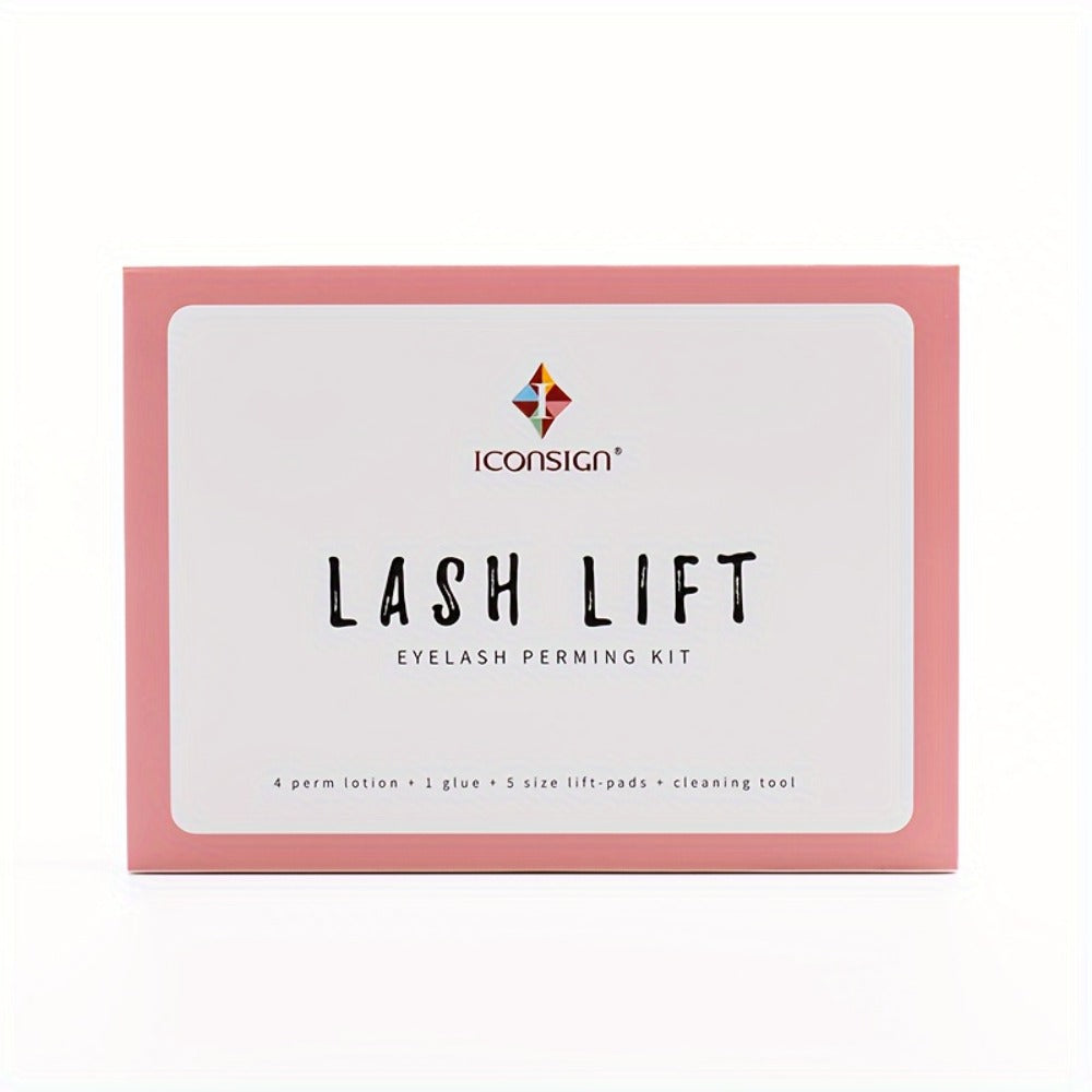 Lash Lift Kit Professional Eyelash Perm & Curl System ICONSIGN Calia Perm Technique 6-8 Weeks Long-Lasting Natural Lash Lifting DIY Home & Salon Use Beginner Friendly Complete Set - product image 2