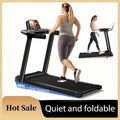3.0HP Quiet Walking Pad for Home, 300LBS Capacity, Travel-friendly Under Desk Treadmill for Walking, Jogging & Running – Folding Treadmill 3-in-1 with 14% Auto - product image
