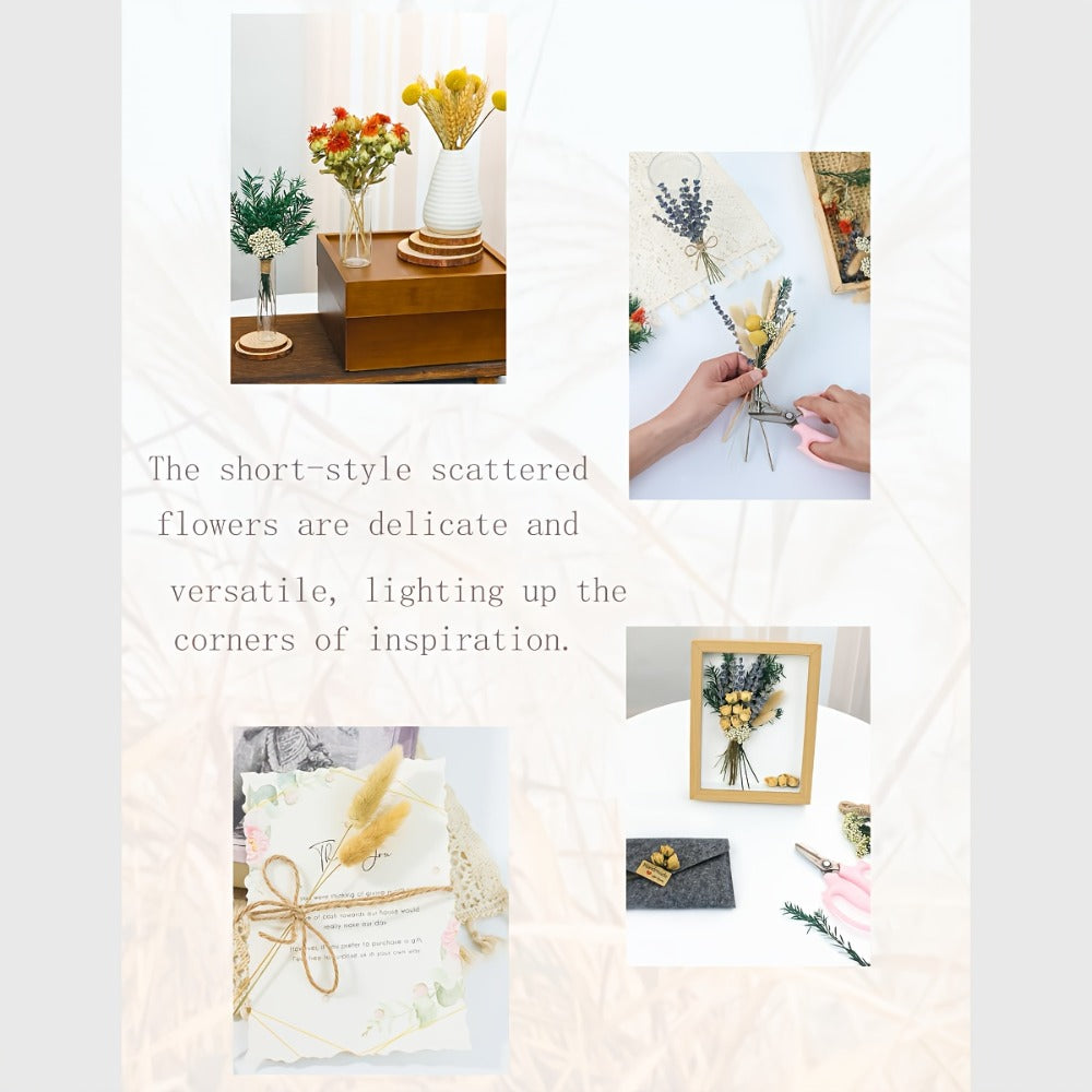 Dried Flower Bouquet with Pampas Grass - Boho Wedding Centerpiece Dried Floral Arrangement for Cake Table Boutonniere Groom Home Vase Decor Long Lasting Botanical Gift, Style 1 & 2 - product image 8