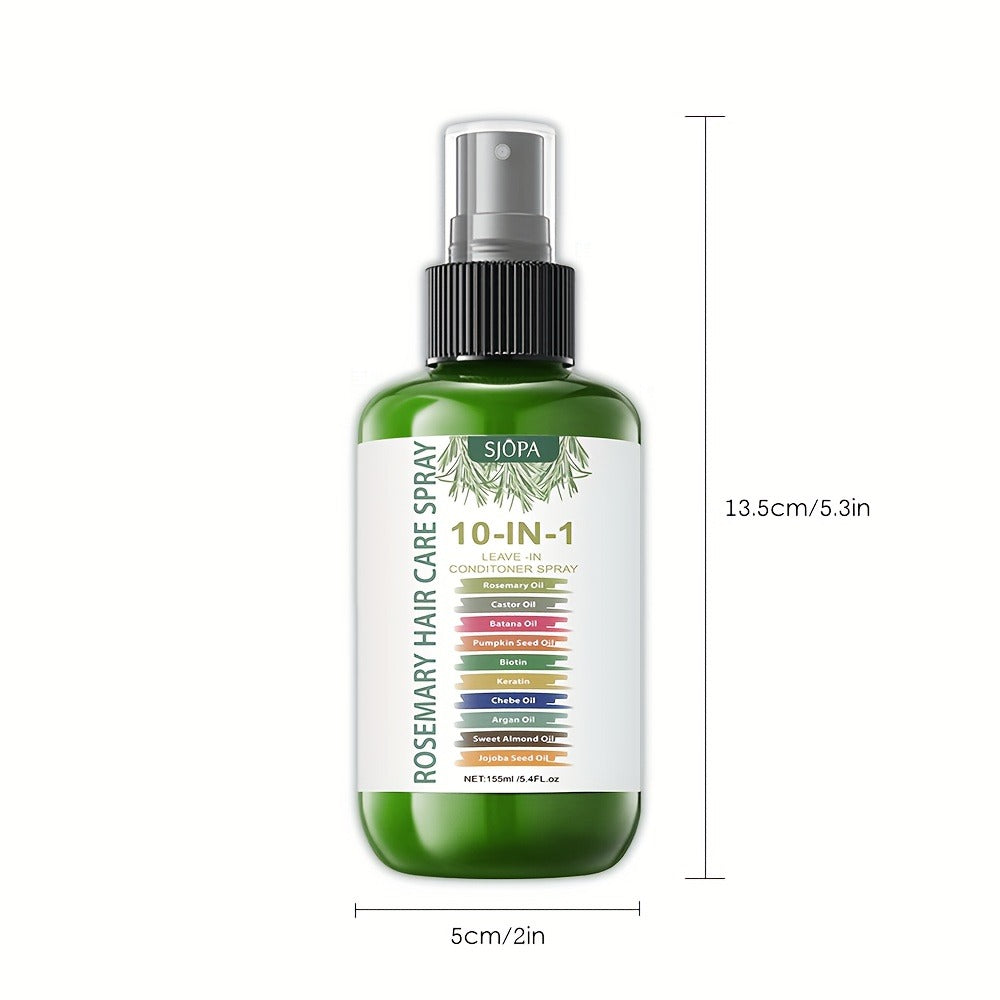 10-in-1 Molecular Repair Leave-In Hair Mask with Argan Oil, Keratin & Coconut Oil — No-Rinse Deep Treatment for Dry Damaged Chemically Treated Hair | Strengthens, Smooths & Protect - product image 5