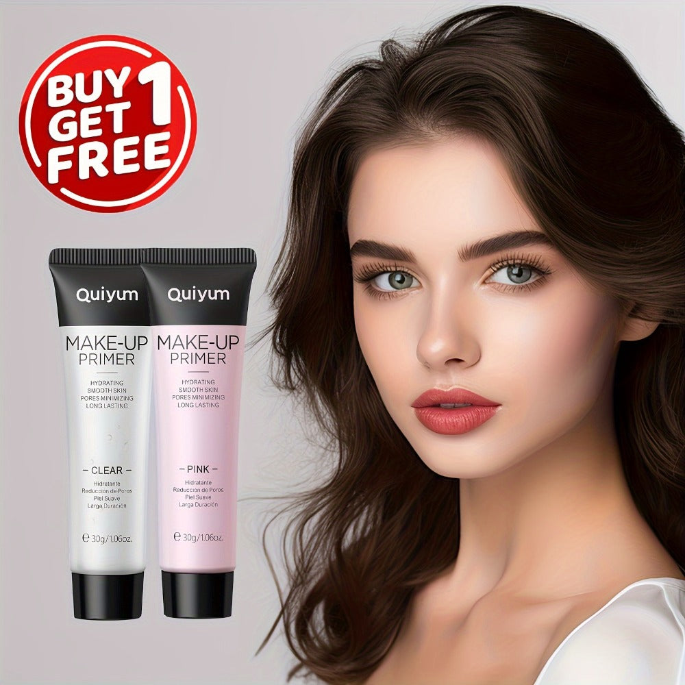 Face Primer Set 2 Pcs Pore Minimizing Oil Control – Smoothing Long-Lasting Lightweight Matte Makeup Base for Flawless Foundation, All Skin Types Daily Wear & Oily Combination Skin  - product image 2