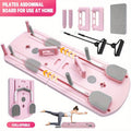 350LB Capacity, PP Anti-Distortion, Collapsible with Resistance Bands & Non-Slip Feet for Shoulders, Abs & Full Body Strength Training – Home Pilates Training - product image 2
