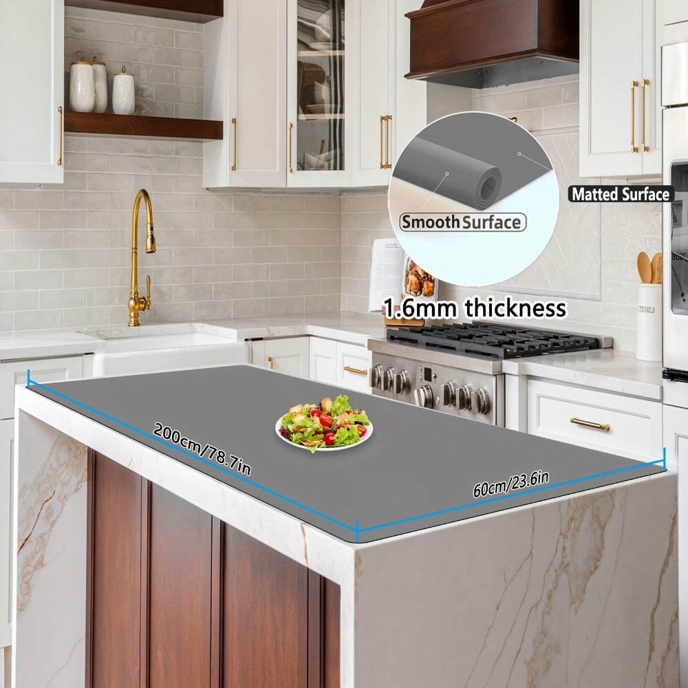 Extra Large Silicone Mat for Kitchen Counter – Nonslip Heat Resistant Countertop Protector, Nonstick Waterproof Craft Mat & Placemat, Multiple Sizes & Colors - product image 19