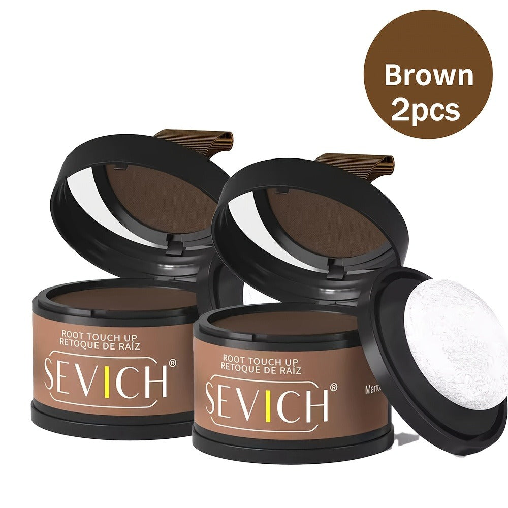 Root Touch Up Hair Powder for Thinning Hair & Gray Roots — Instant Hairline Concealer Shadow Topper, Long-Lasting Resistant Formula, 13 Shades, 2/3pcs Kit for All Hair Types Women  - product image 17