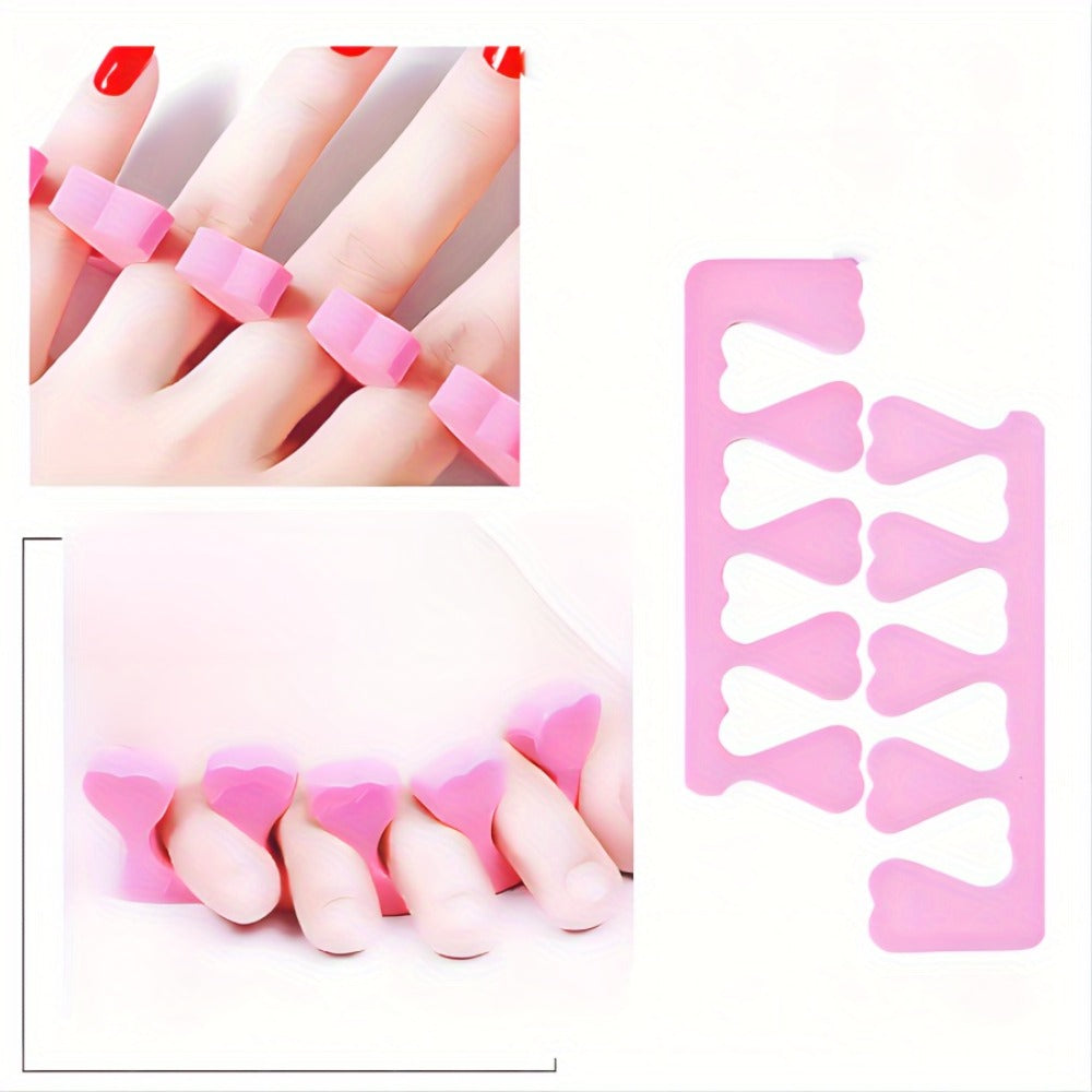 72-Piece Complete Nail Art Set with LED UV Lamp, Electric Nail Drill Pen, Gel Polish, Glue Drying Machine, Nail Polisher, Polish Brush Set, Finger Divider & Stainless Steel Manicur - product image 14